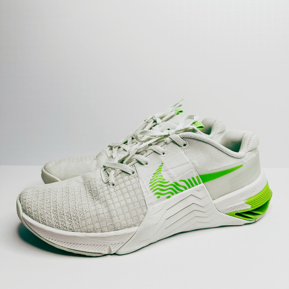 nike metcon 8 flyease white green women 8.5 men 7 training shoes - Picture 11 of 12
